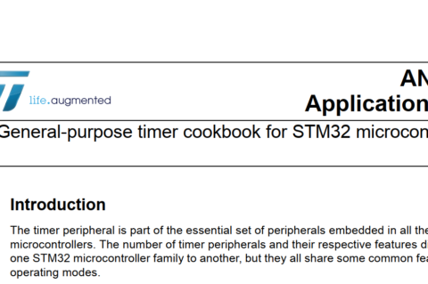 [Bonjour STM32] No.0-美味可口的STM32 CookNote